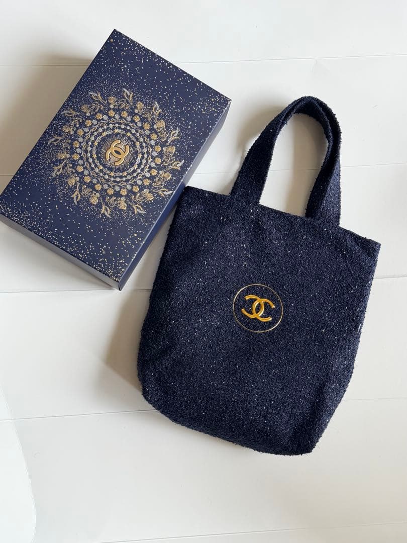 シャネル ノベルティ トートバッグ コスメvipギフト 箱付 - メルカリ