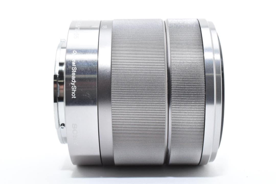 ソニー SEL1855 カメラレンズ 18-55mm f3.5-5.6 シルバー