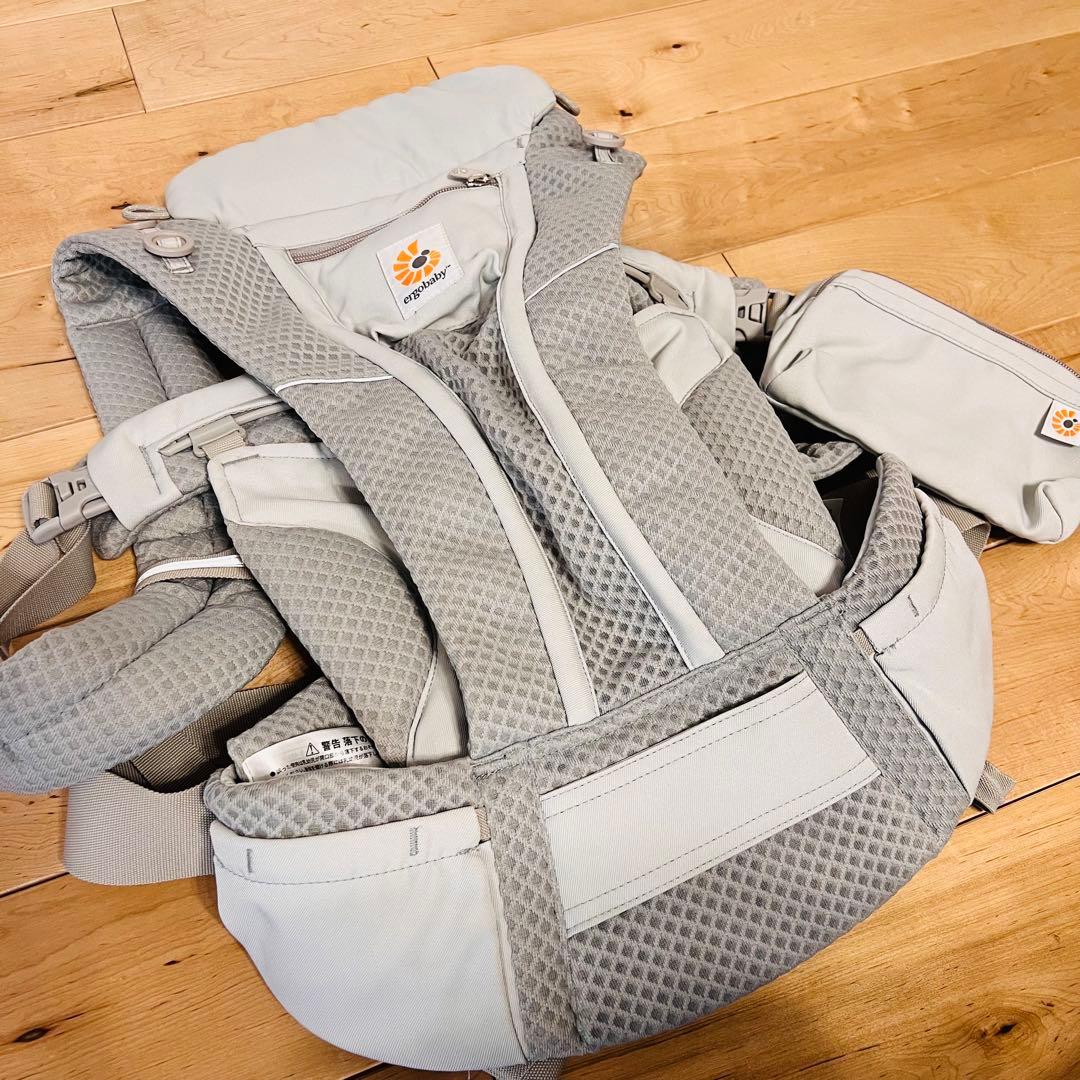 ergobaby 抱っこ紐 オムニブリーズ　パールグレー OMNI Breeze / パールグレー | エルゴベビー オンラインストア