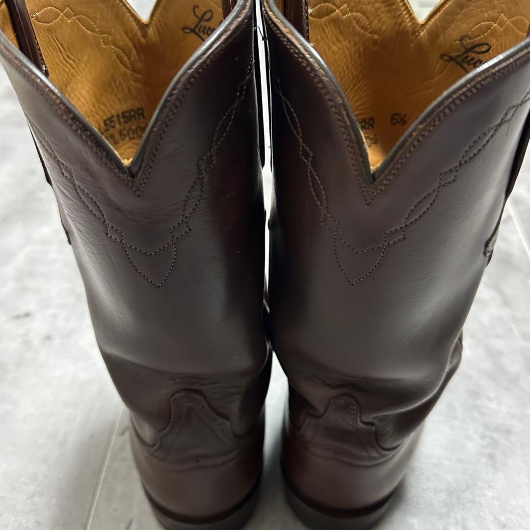 Lucchese USA製 ローパーブーツ 最高級ライン 6 1/2 24.5 - メルカリ