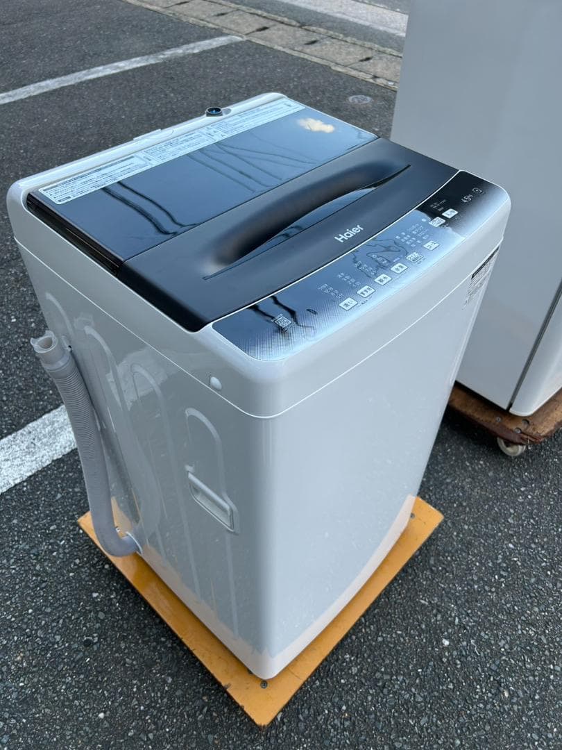 【福岡市限定】洗濯機 ハイアール 2024年 4.5kg 【安心の3ヶ月保証】
