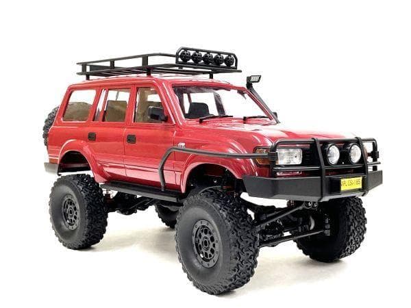 WPL C54-1 1/16 ランドクルーザーラジコン 赤 技術基準適合証明済