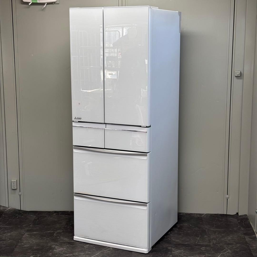 ＊送料込！設置対応◎2020三菱503L MR-MX50F-W 6枚ドア冷蔵庫 三菱電機 置けるスマート大容量 MXシリーズ MR-MX50F-W [クリスタル