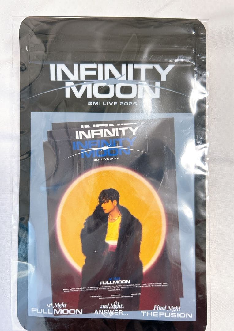 新品！未開封！ØMI INFINITYMOON 会場限定ステッカーセット登坂広臣
