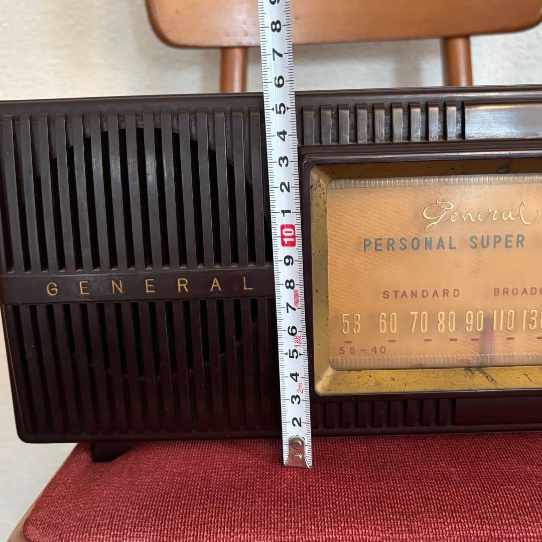 ゼネラル】ヴィンテージ真空管ラジオ 日本製⭐︎不稼働ジャンク品