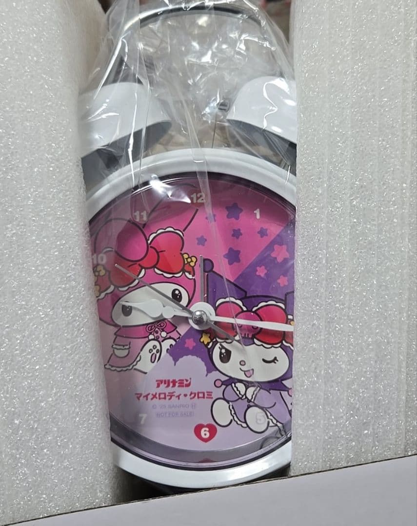 新品未使用未開封 当選品 クロミちゃん マイメロディ アラームクロック