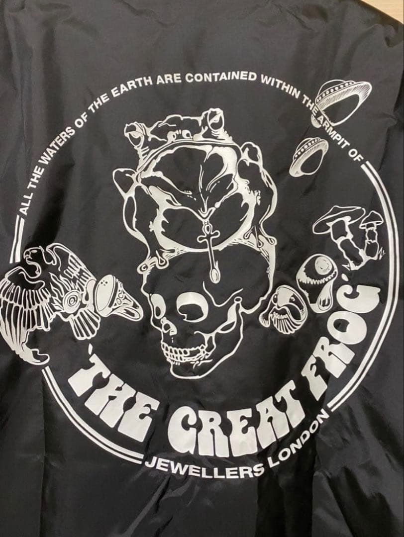 キムタク着私物THE GREAT FROGボアコーチジャケットLグレートフロッグ