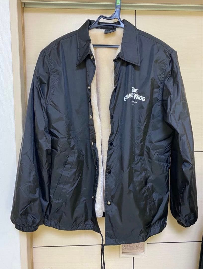 キムタク着私物THE GREAT FROGボアコーチジャケットLグレートフロッグ