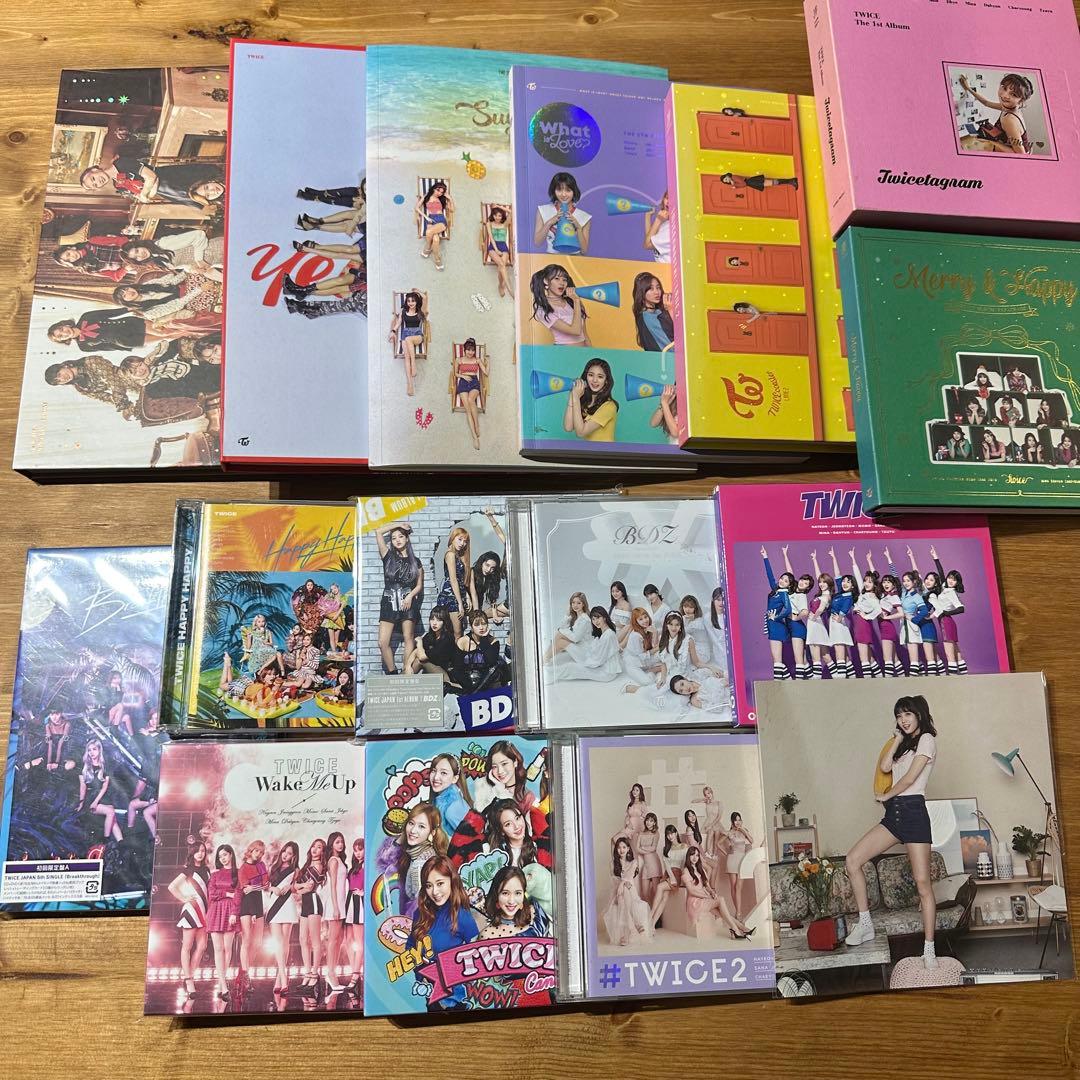 ✨人気✨】TWICE CD まとめ売り 特典ほぼ完備＋ポストカードおまけ付