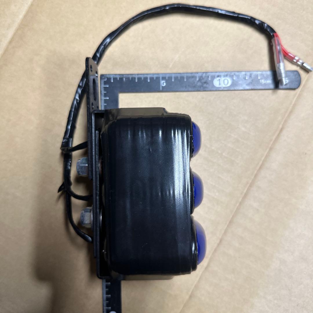 レーザーストロボライト ブルー 三連ストロボ - メルカリ