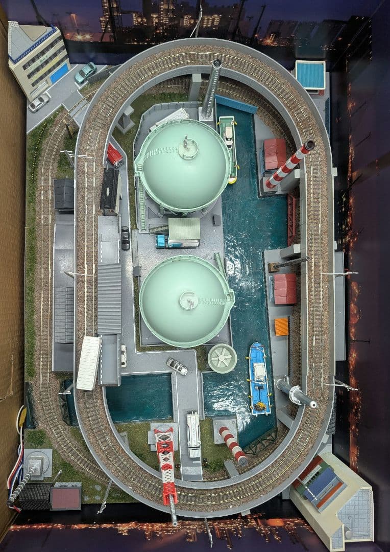 Nゲージ.ジオラマ。 KATO Mini Diorama Kit Diorama-kun / N-gauge model railway - YouTube