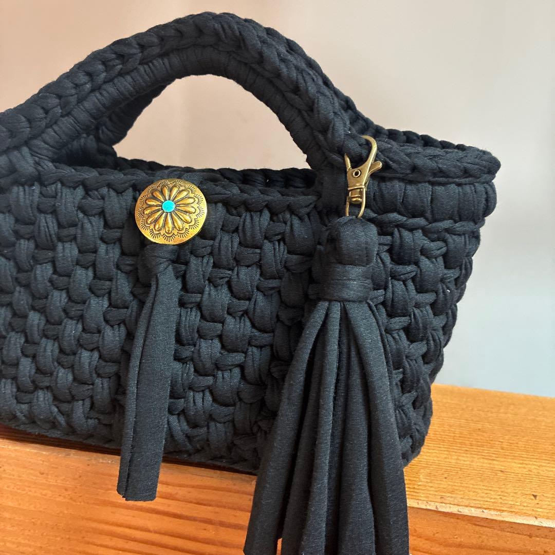 ゆっつママ様♡ズパゲッティ マルシェバッグ - メルカリ