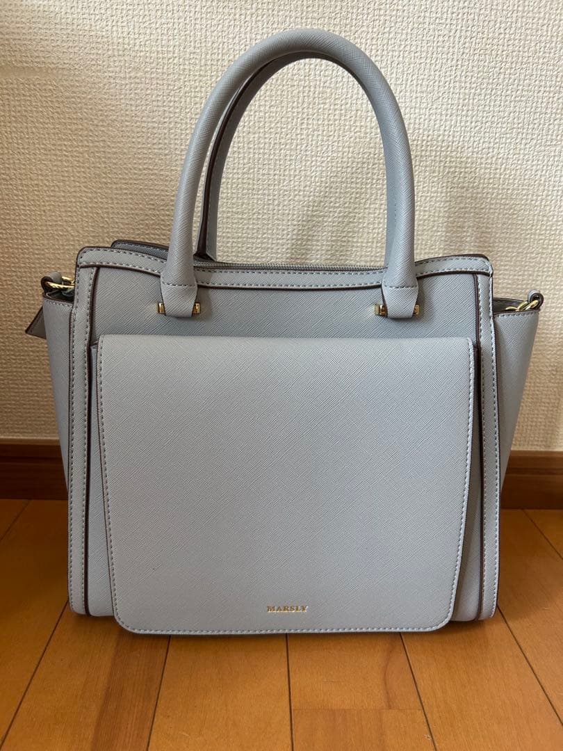 美品☆MARSLY マーズリー 痛バッグ ブルー - メルカリ