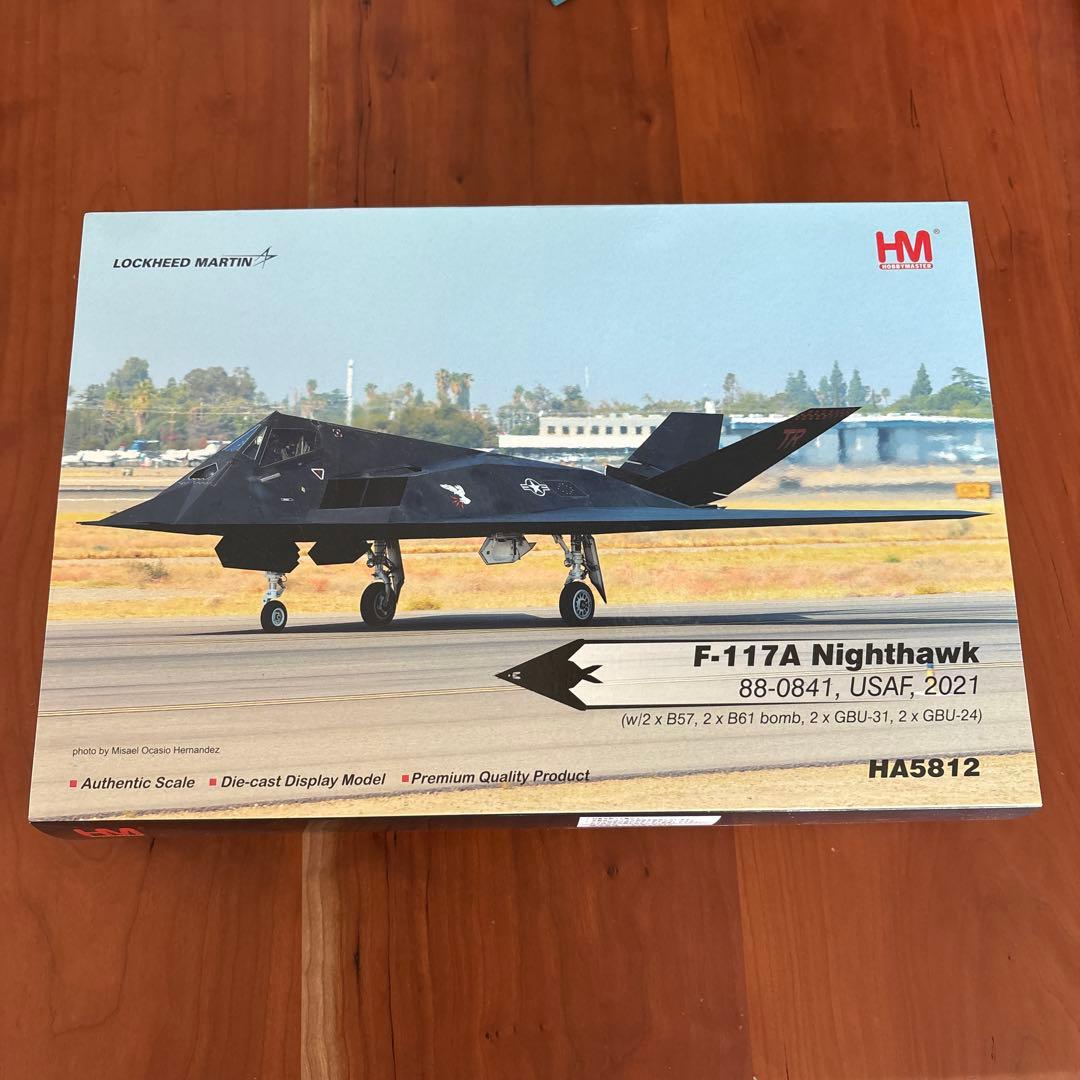 ホビーマスター　HA5812 F-117A Nighthawk 1/72 Hobby Master F-117A ナイトホーク w/B61&B57 アメリカ空軍 2021 1/72