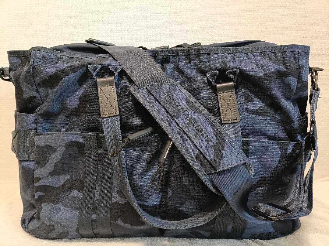 値下げ　ZEROHALLIBURTON迷彩ロッカーバッグ ZERO HALLIBURTON（ゼロハリバートン） コーデュラシリーズ ロッカー