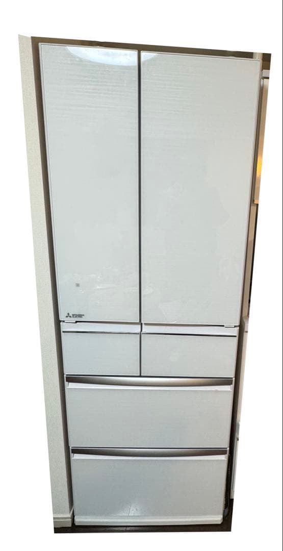 【2030.2まで保証】三菱冷蔵庫 MR-WX52E 517L 6ドア観音開き 標準設置料金込】冷蔵庫 500L以上 三菱 517L 6ドア MR-GW52TJ-W
