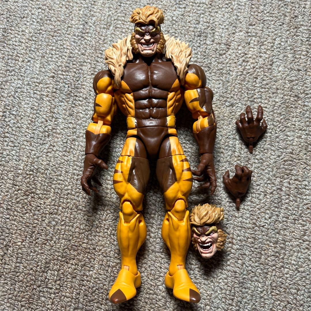 マーベルレジェンド marvel legends セイバートゥース - メルカリ