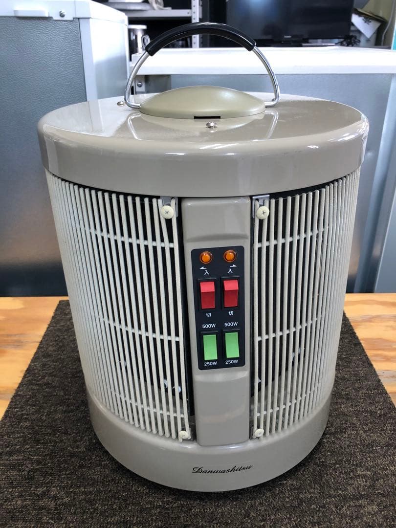 談話室 パネルヒーター 円筒形電気ヒーター 500W/1000W - メルカリ