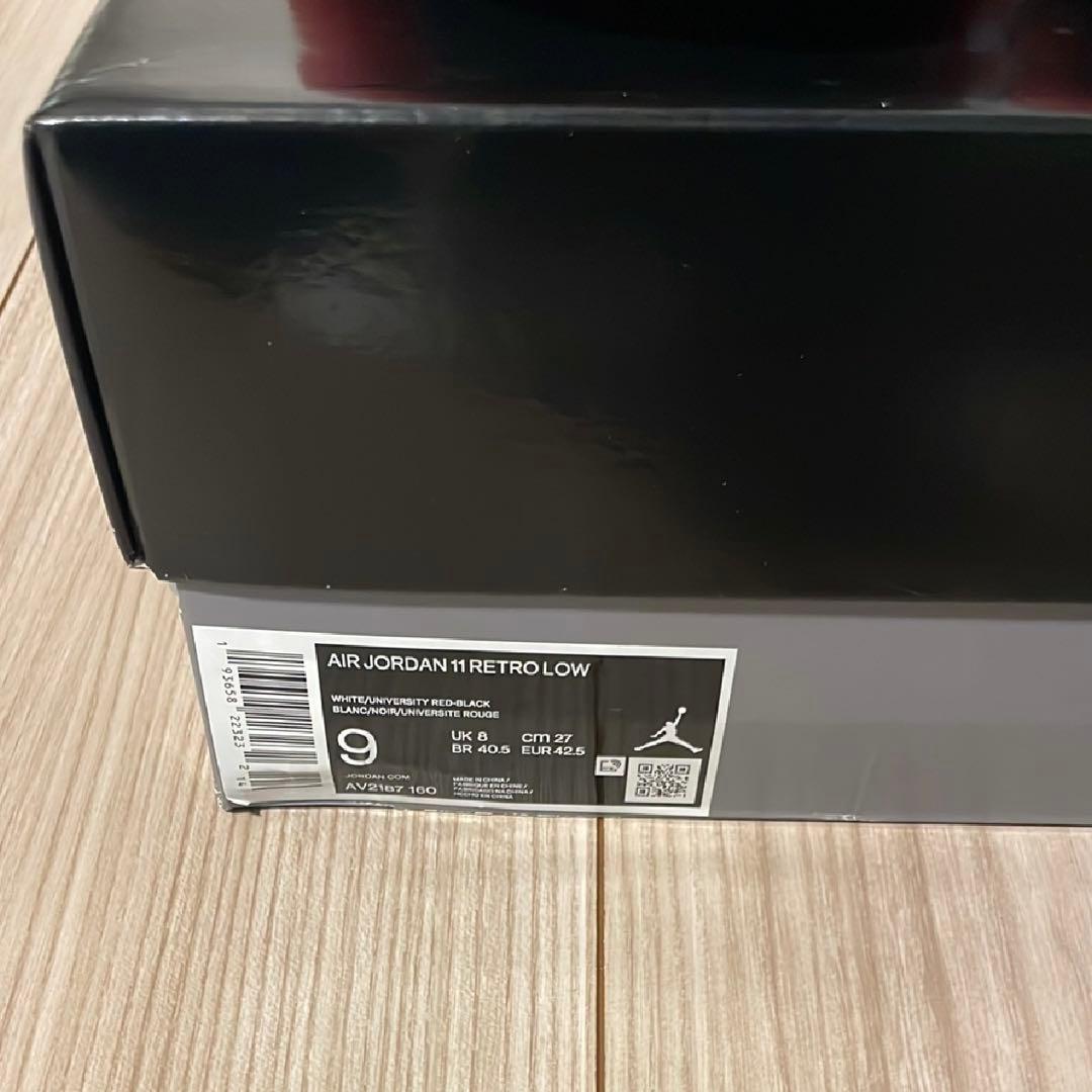 ナイキ エアジョーダン11 ロー \"ジムレッド\"