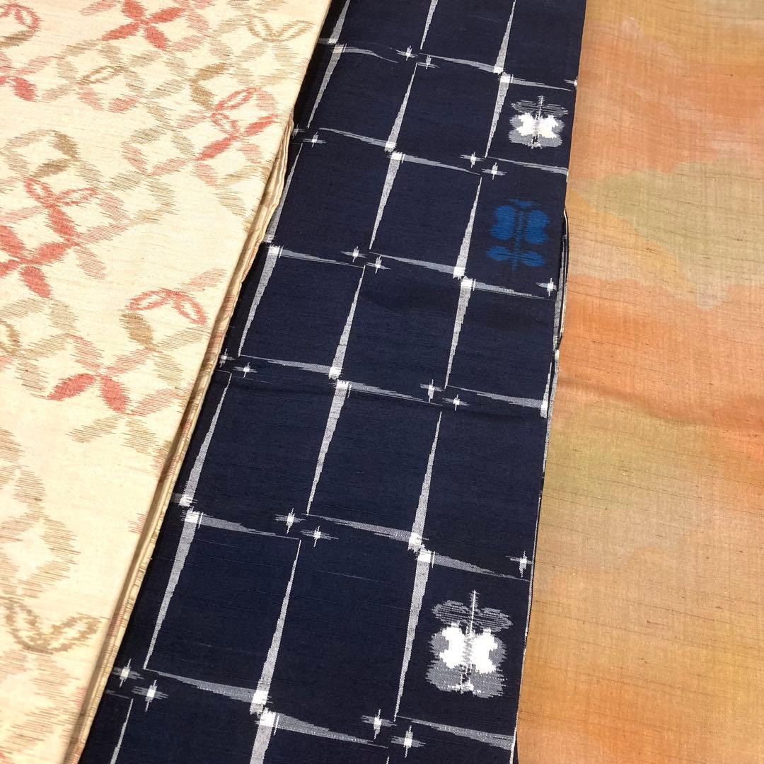 TAMA屋】全て正絹 全て紬 真綿 越後紬等 まとめ売り15点TM2609 - メルカリ