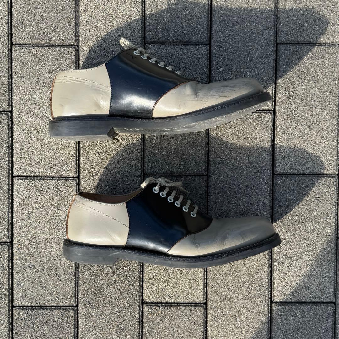 REGAL リーガル サドルシューズ 27.5cm 2051 ブラック×グレー