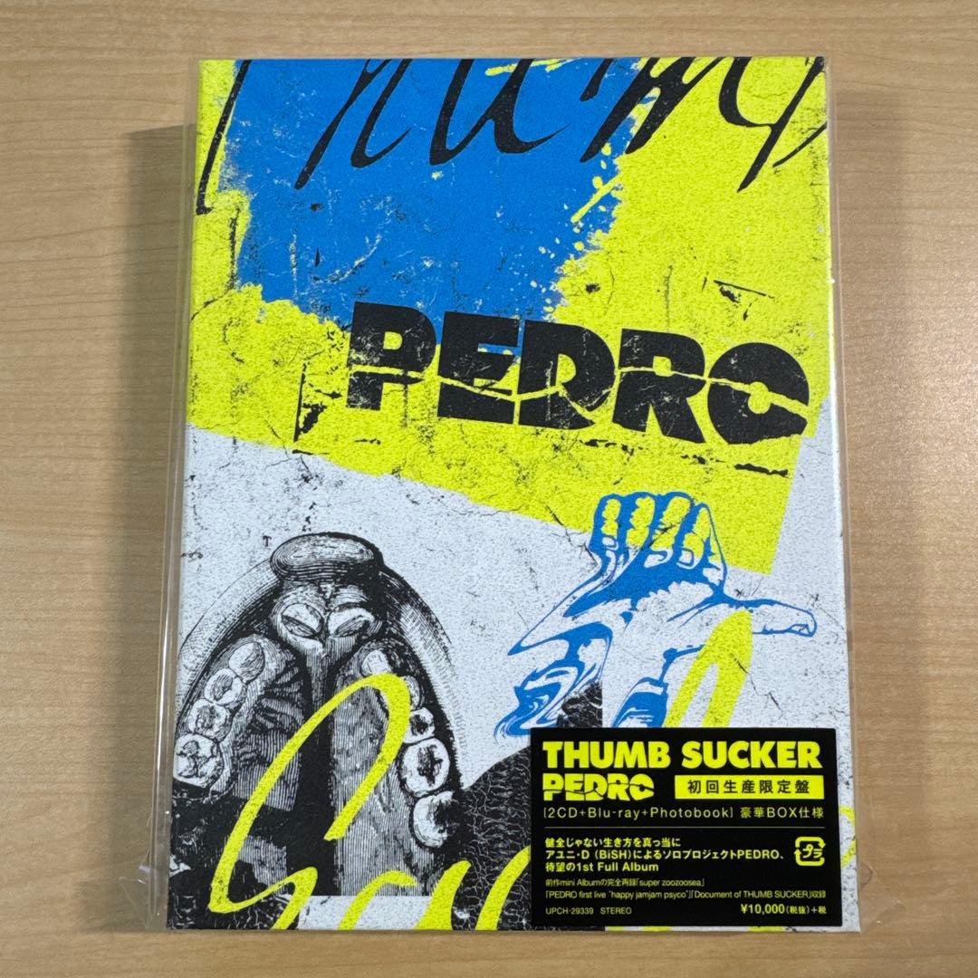 邦楽 PEDRO THUMB SUCKER CD-Blu-ray-Photobook THUMB SUCKER [初回生産限定盤][CD][+Blu-ray][+フォトブック] - PEDRO