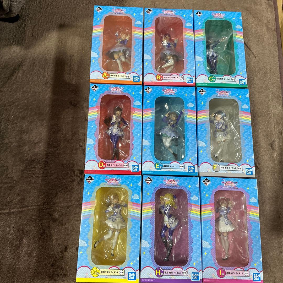 タイムセール中！ラブライブ！サンシャイン！！一番くじ 全9種セット フィギュア 一番くじ ラブライブ！サンシャイン!! The School Idol Movie Over the