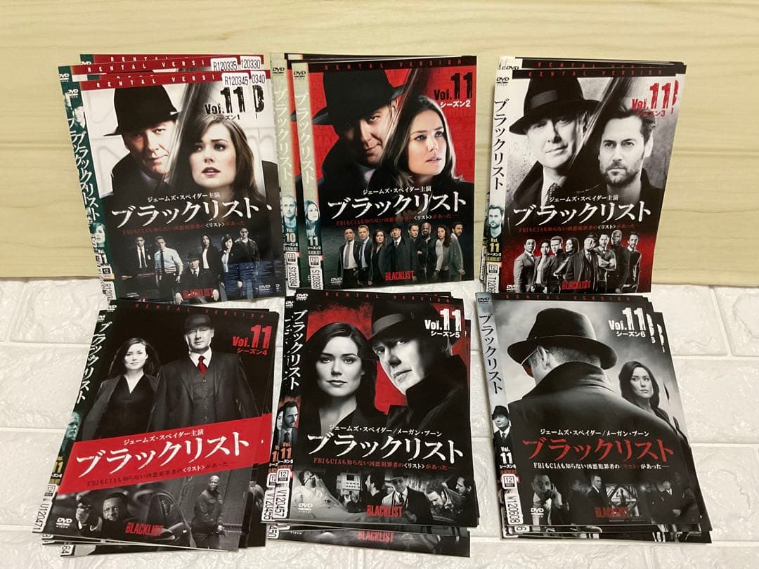 ブラックリスト　シーズン1-6 DVD 全巻セット　レンタル落ち Amazon.co.jp: ブラックリスト シーズン1 [レンタル落ち] 全11巻セット