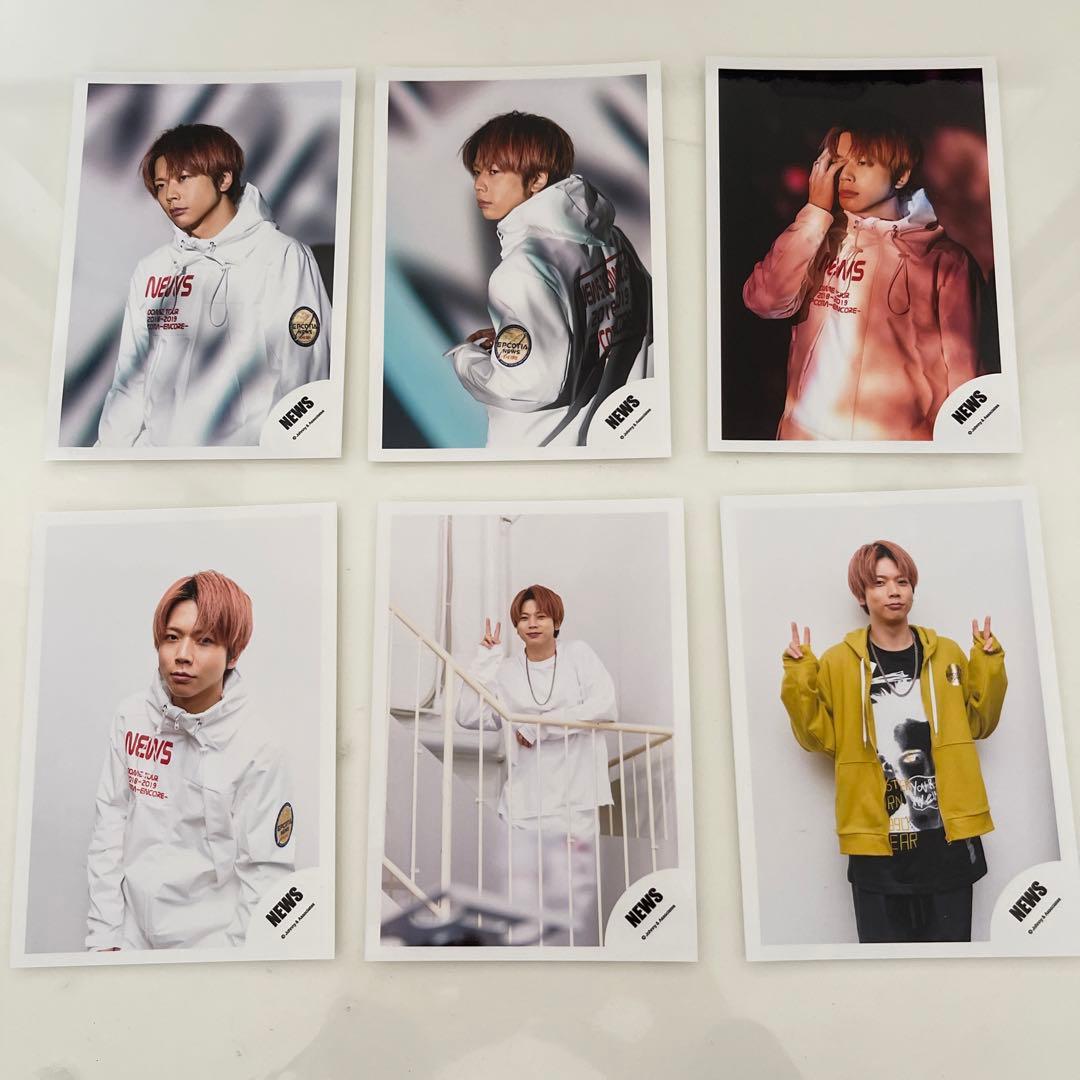 NEWS 公式写真 小山慶一郎 加藤シゲアキ 増田貴久 手越祐也 - メルカリ