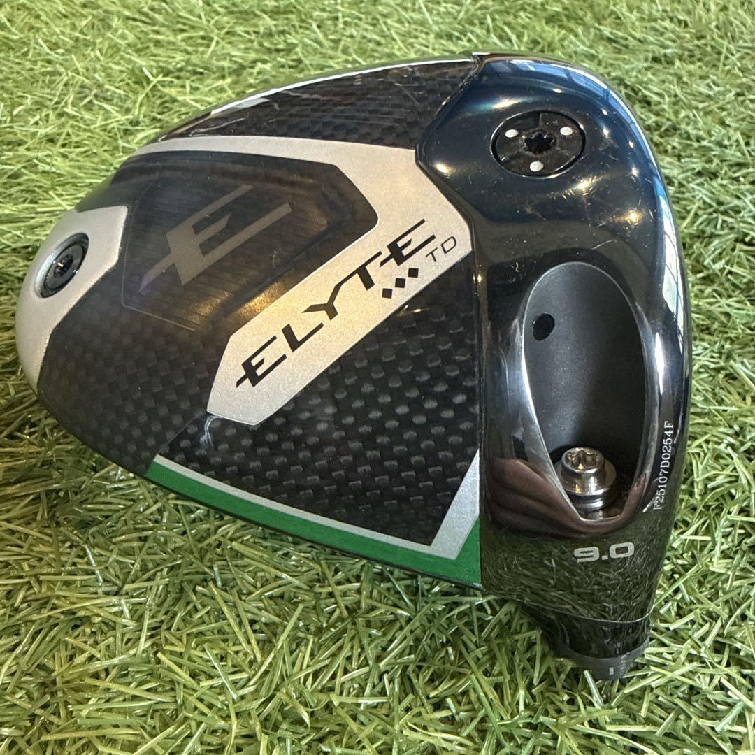 綺麗【ヘッドのみ】キャロウェイ ELYTE♦︎♦︎♦︎TD 9.0度 - メルカリ