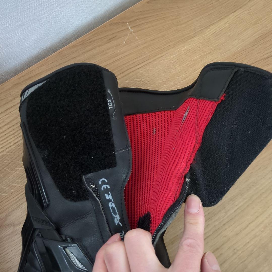 TCX S-R1メンズ　レーシングブーツ　黒　EU43 27.0cm