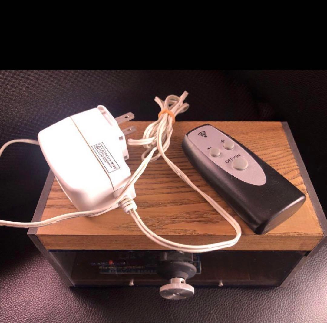 自作passive attenuator】remote 付き 銘木天板組込⑤ - メルカリ