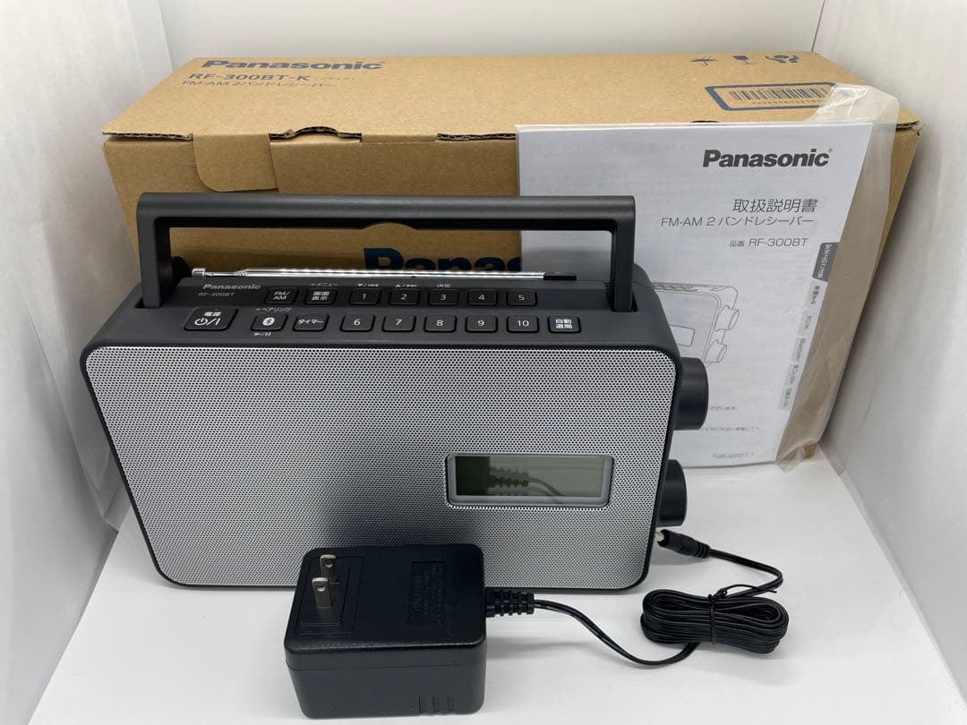 Panasonic ホームラジオ RF-300BT-K 新品・未使用 - メルカリ