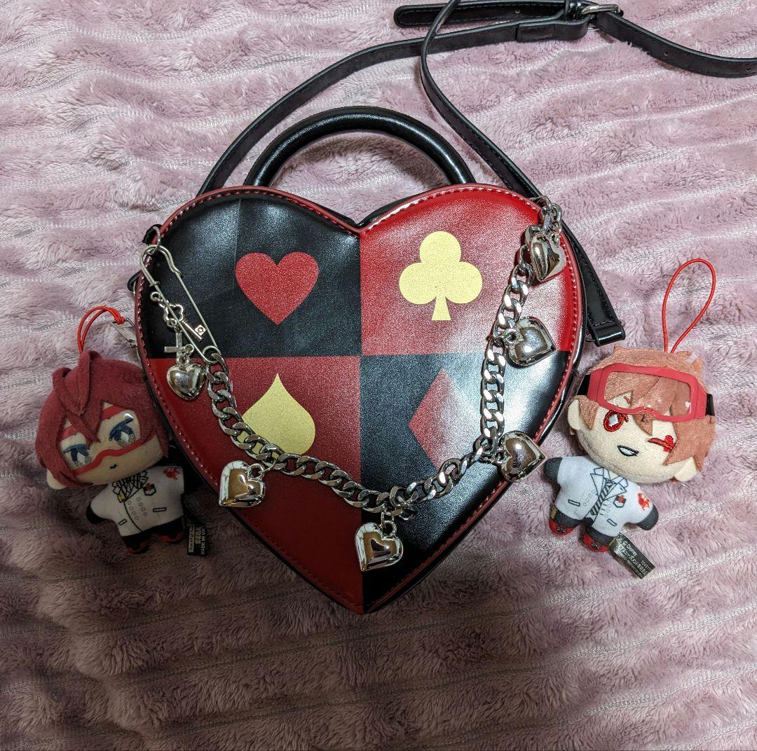 ツイステ リドル ハーツラビュル寮 ショルダーバッグ 推し活 痛バ D