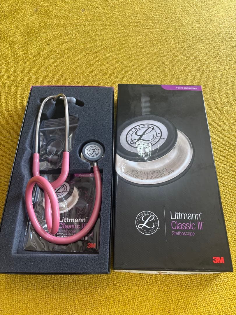 新品未使用　Littmann ClassicⅢ Stethoscope 3M リットマン クラシックIII ステソスコープ: ナースグッズ・医療雑貨
