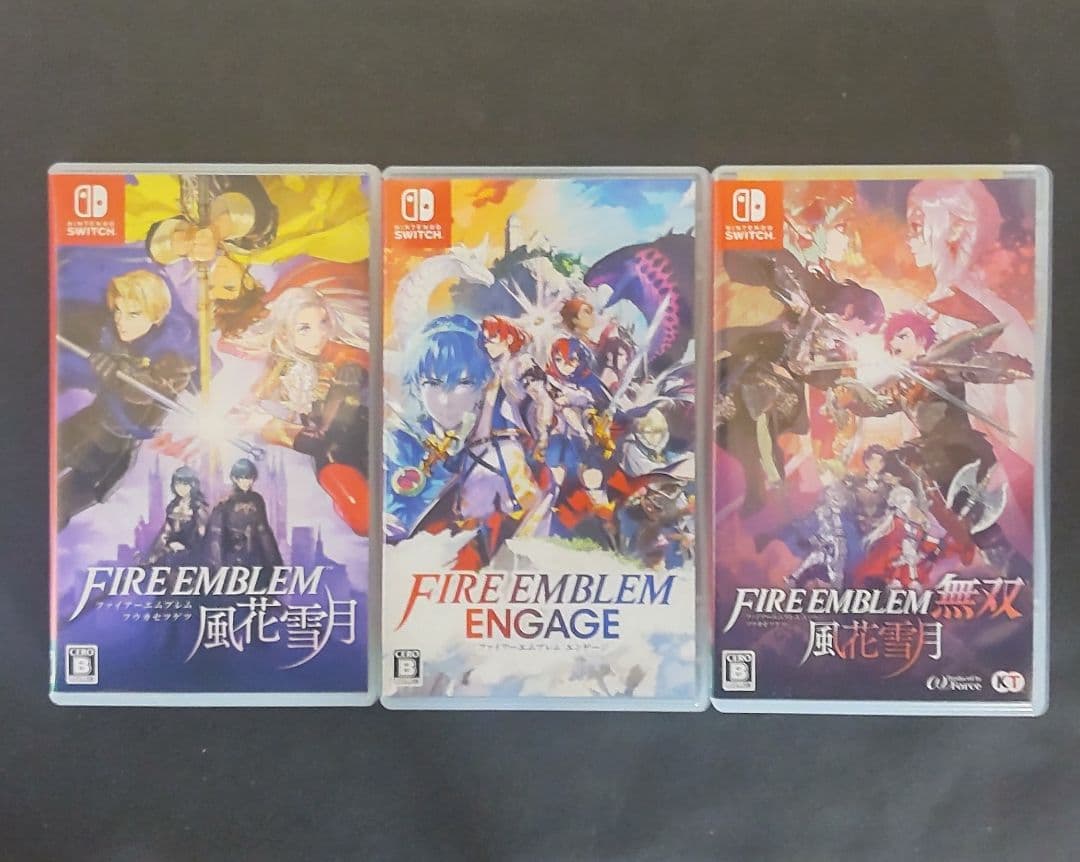 Switch】 ファイアーエムブレム 風花雪月・Engage・無双 3本セット