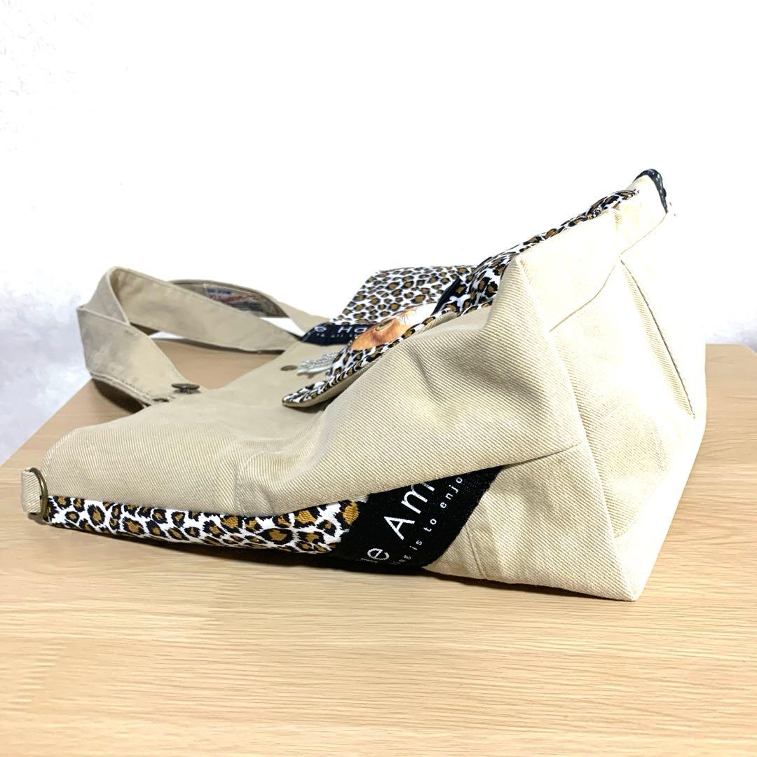 コヤンイサムチョン ハンドメイド デニムリメイク 大きい トートバッグ