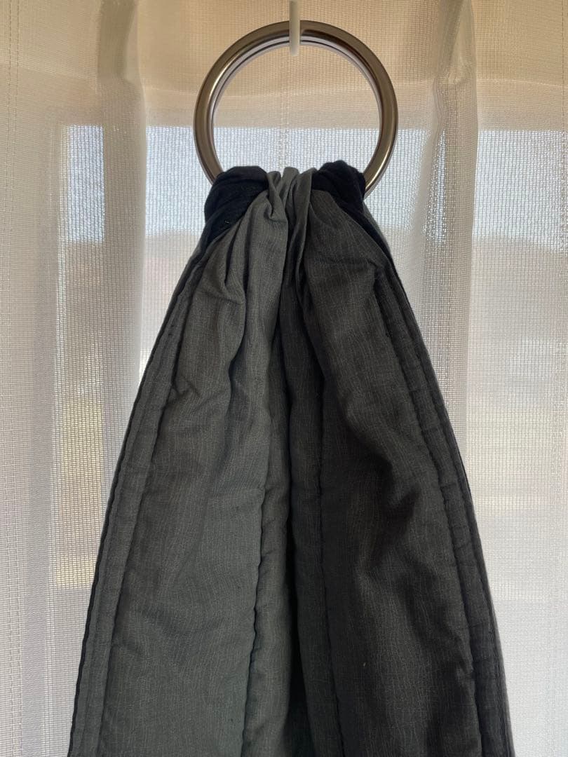 【使用回数少、美品】みひかるサロンスリング　濃紺まるまる育児