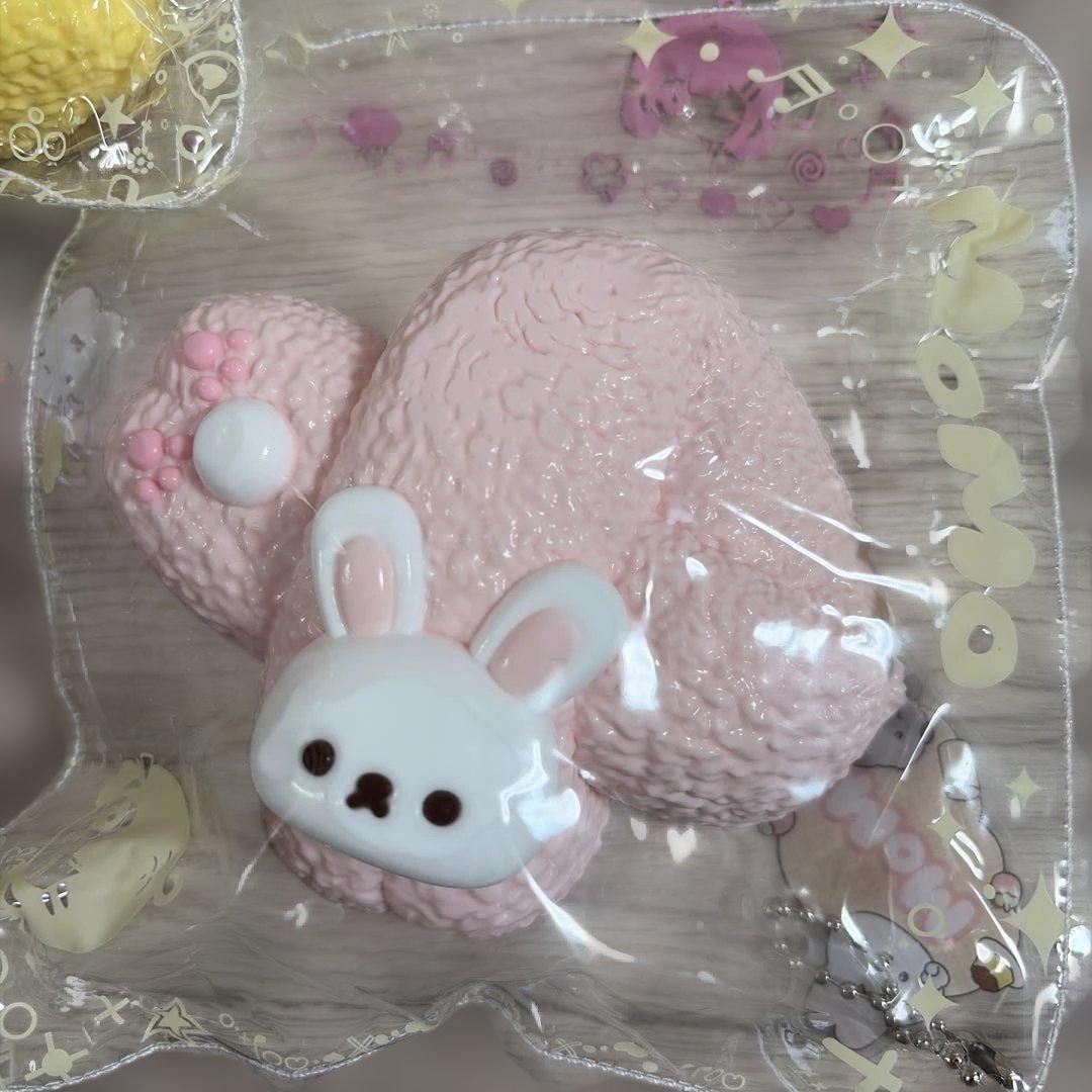 MOMO スクイーズ 冬のシリーズ ひよこ うさぎ くま - メルカリ