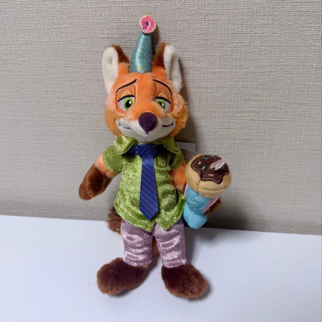 ズートピア ニック・ワイルド ぬいぐるみキーホルダー・キーチェーン