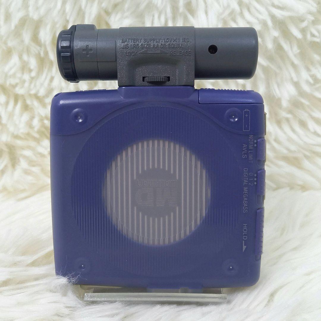 希少✨SONY MZ-E80 MDウォークマン MDプレーヤー ブルー 単三電池