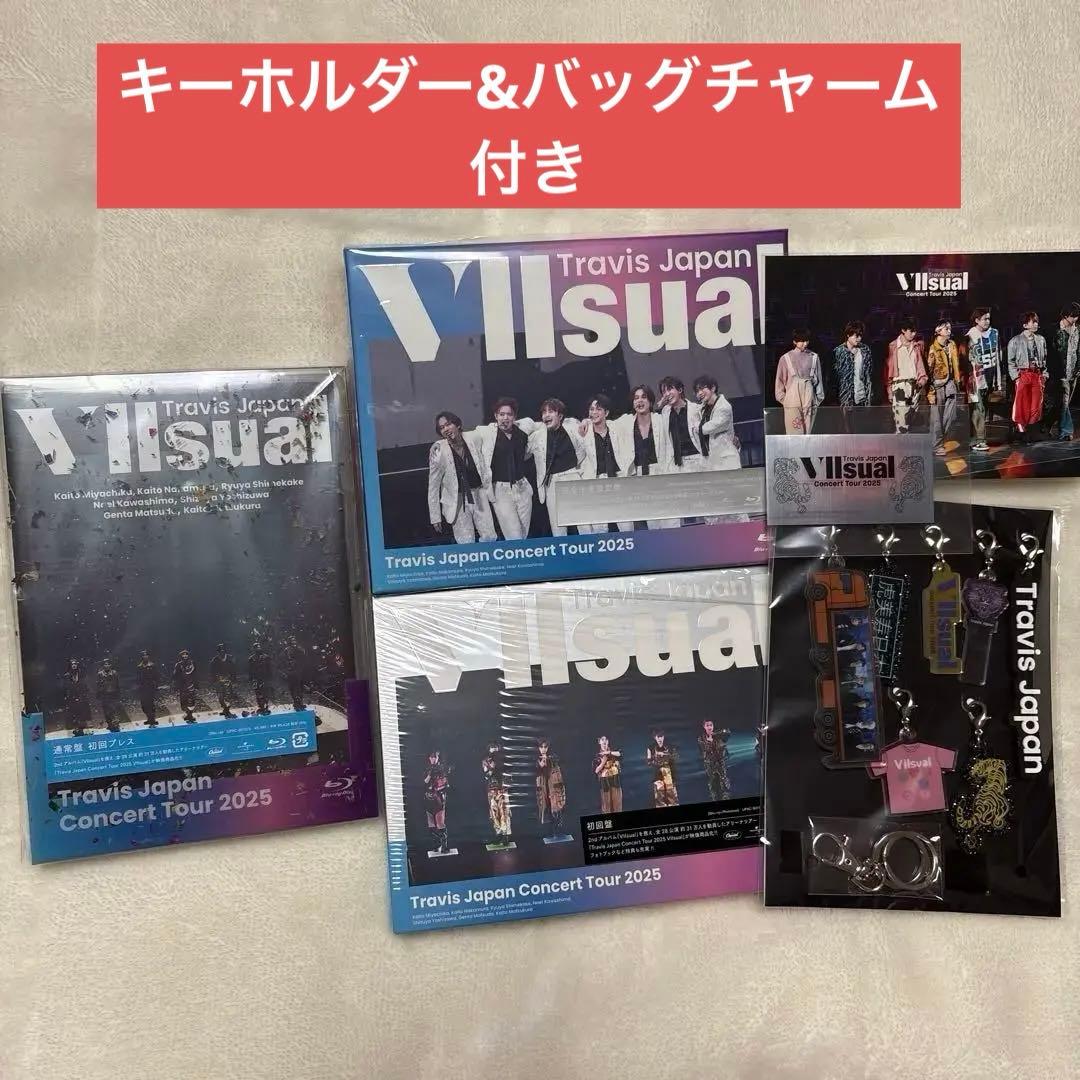 ミュージック Travis Japan Concert Tour 2025 VIIsual Travis Japan Concert Tour 2025 VIIsual【通常盤 ＜初回プレス