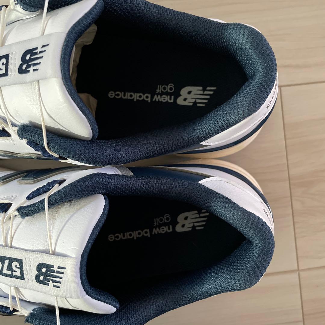 【Aki】New Balance 574J ゴルフシューズ 26.5cm