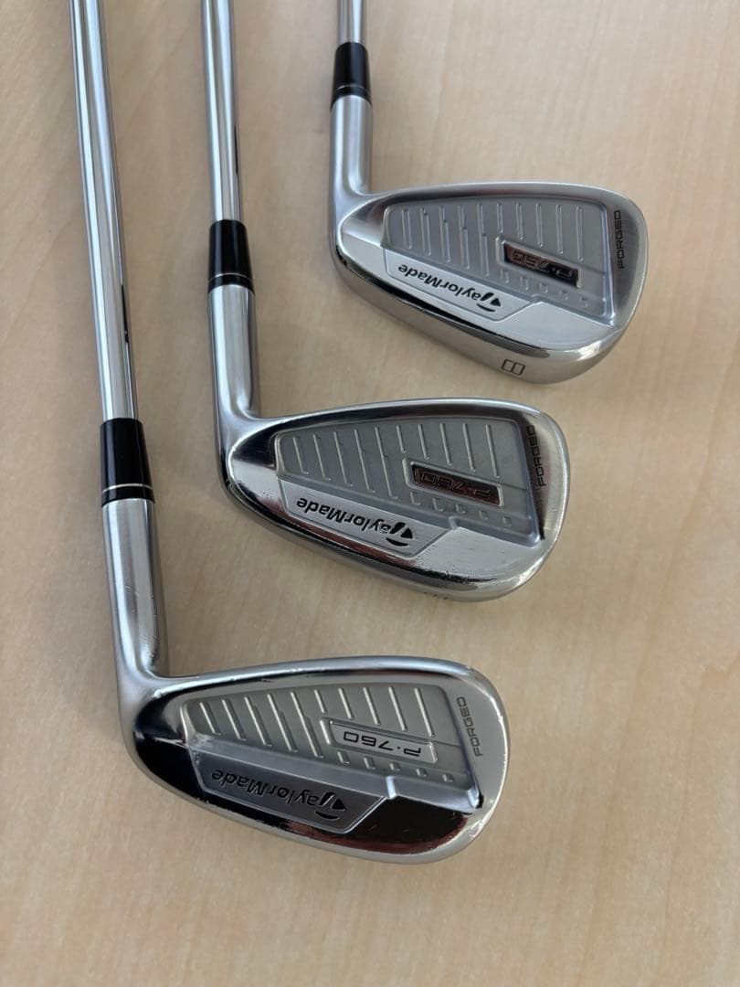 2025年賞金王モデル テーラーメイド P760 アイアンセット 5-P 6本