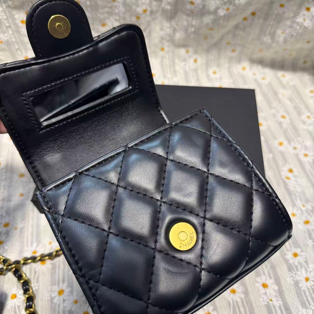 VIP限定 ノベルティ ショルダーバッグ ミラー付き ブラック ノベルティ