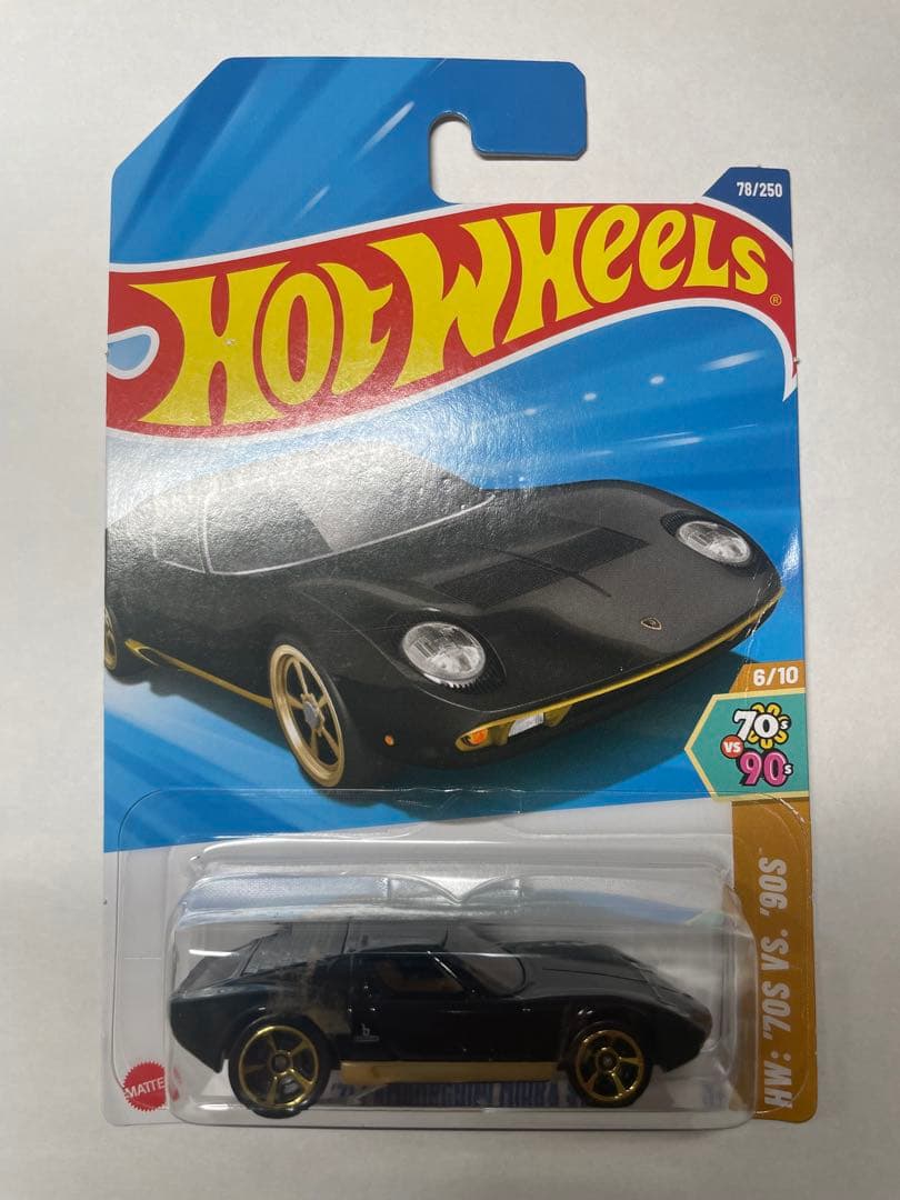 【超激レアエラー】ホットウィール ‘71ランボルギーニ ミウラ SV Hot Wheels（ホットウィール） '71 ランボルギーニ ミウラ SV Hot