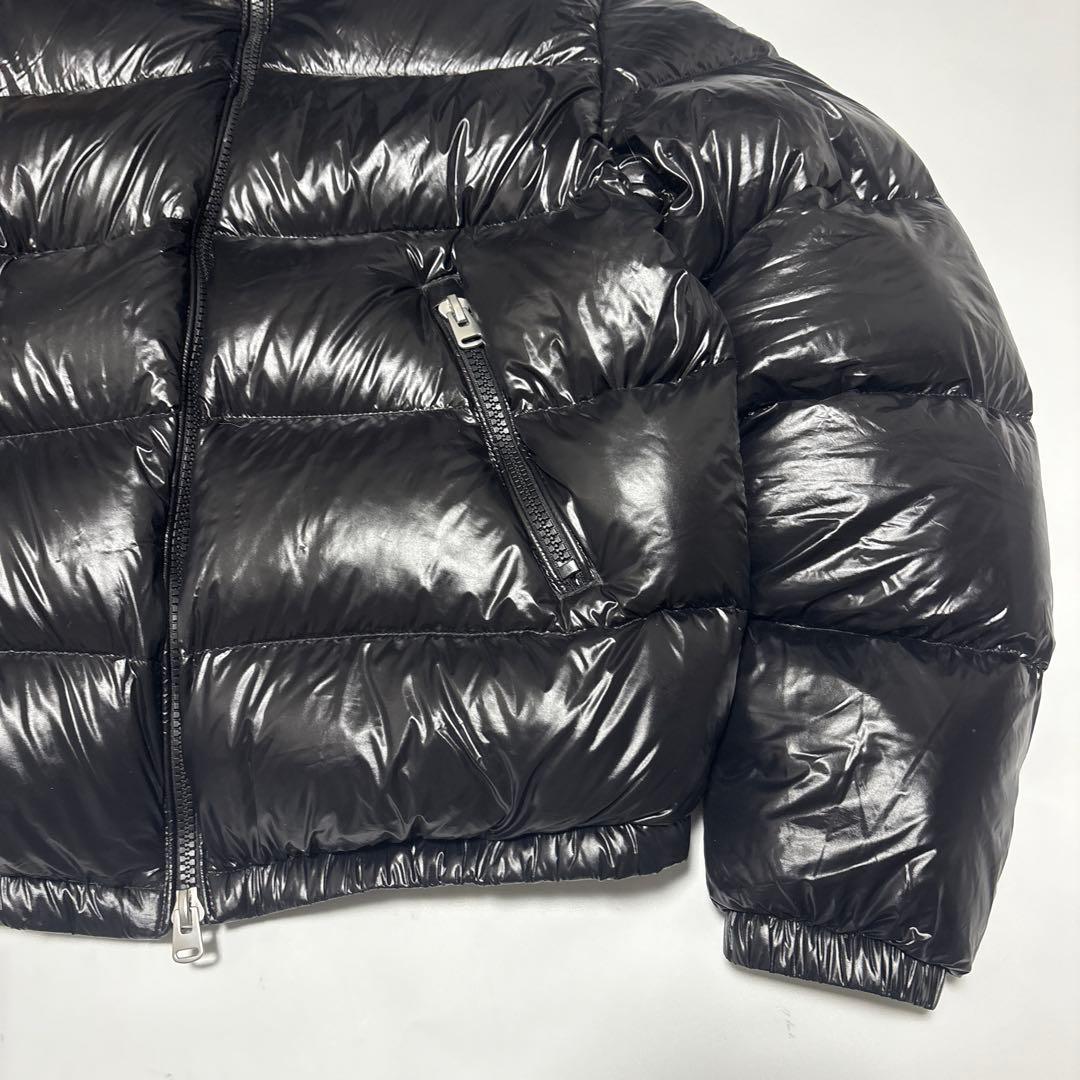 ✨美品✨ザラ 光沢 ダウンジャケット【40】M ブラック Y2K肉厚 - メルカリ