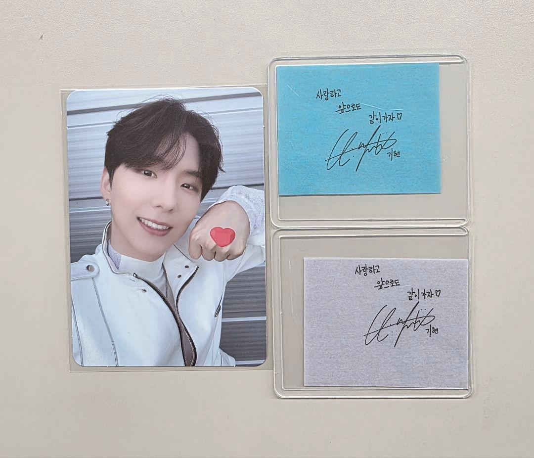 紙吹雪付 MONSTA X NEXUS キヒョン 購入特典トレカ - メルカリ