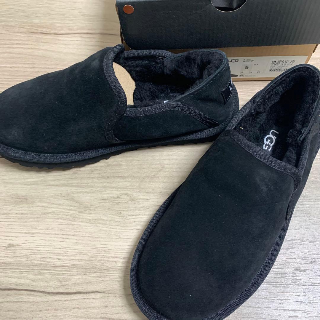 【新品】 UGG ブーツケントン！！KENTON 23センチブラック 5 新品】 UGG ブーツケントン！！KENTON 23センチブラック 5 UGG