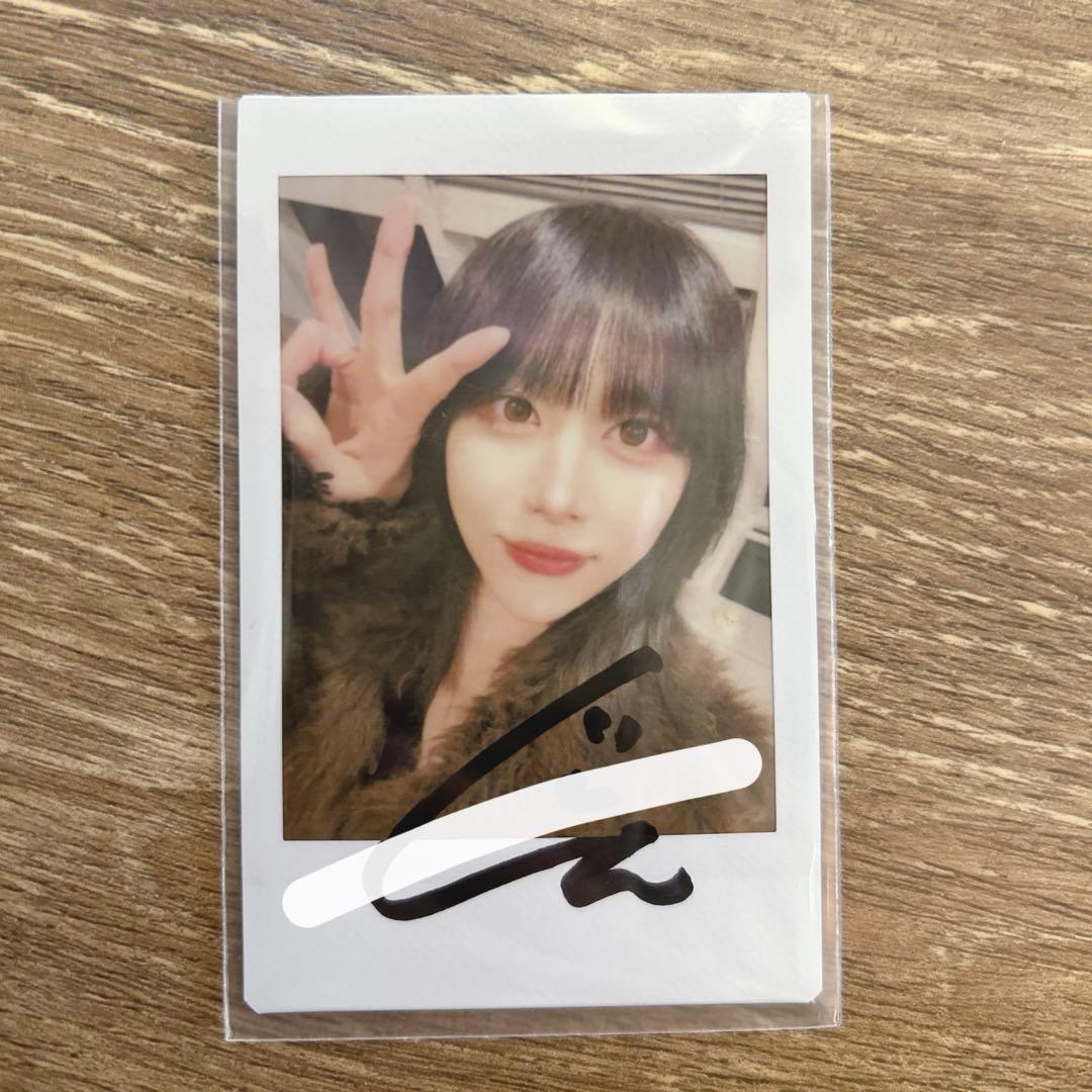 現役歌王JAPAN KaWang サイン入りチェキ Shin① - メルカリ